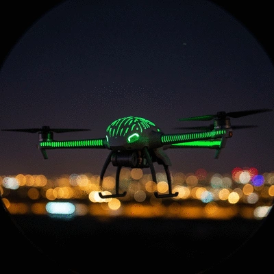 Woman designing freeze-dried candy packaging on a tablet, with candy samples and design tools on a desk
