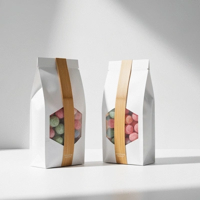 Eco-friendly packaging for freeze-dried candy